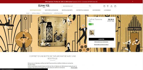Kusmi Tea stratégie marketing Noël