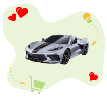 Une voiture électrique de chez RC team