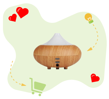 Un diffuseur d’huiles essentielles de chez Sens original