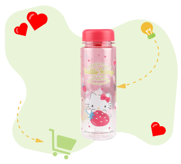 Une bouteille à eau de chez Tamtokki