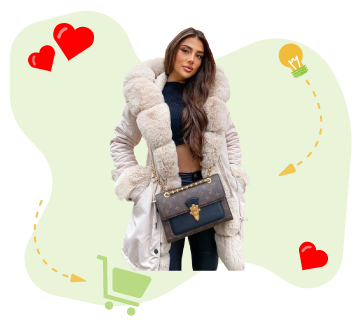 Un manteau tout doux de chez Cinelle Paris