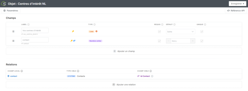 data custom scénarios automatisés campagnes